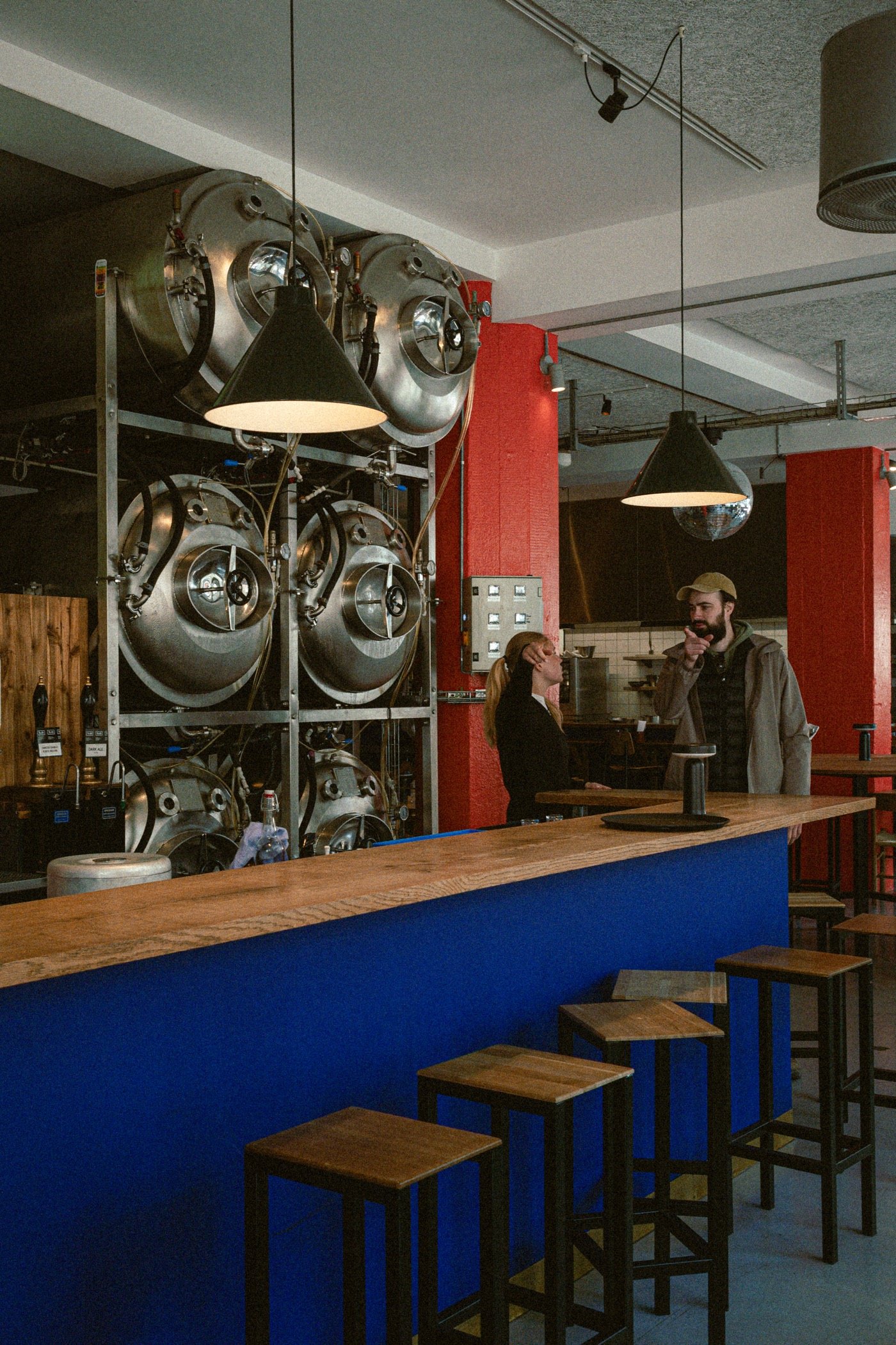 Bar interior in Copenhagen